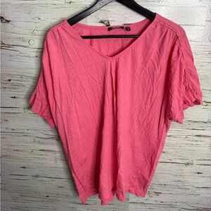 Olsen | Cosima T-shirt relaxed pink size xl/16